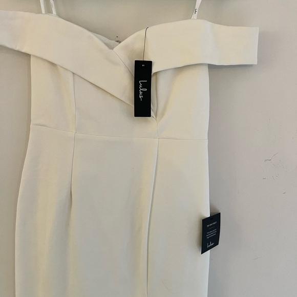 Lulus White Bridal / Bachelorette / Shower Dress - Picture 5 of 7